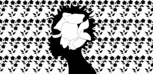 The Thing in your head Blooms illustration